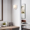 Livex Lighting Petite 1 - Light Wall Light in  Brushed Nickel - 3 of 4