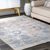 Nuloom Vintage Brandi Floral Fringe Indoor Area Rug - 2 of 4