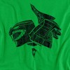 Men's Power Rangers Green T-Shirt - 2 of 4