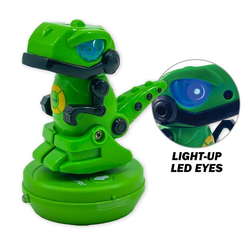 Flipo Infrared Controlled RC Mini DInosaur In A Can With Illuminated LED Eyes, 3 of 4