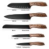 LunaLulinlk Knife Magnetic Strip & 5 Pcs Kitchen Knife Set - Magnetic Knife Holder for Wall Stainless Steel Chef Knife - 4 of 4