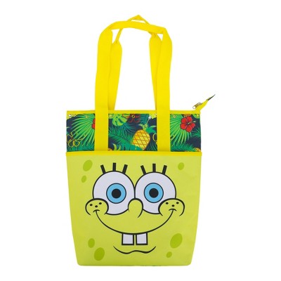 SpongeBob SquarePants Character Face 16" Insulated Cooler Tote