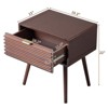 Karl Home | Solid Wood Nightstand with One Drawer - 4 of 4