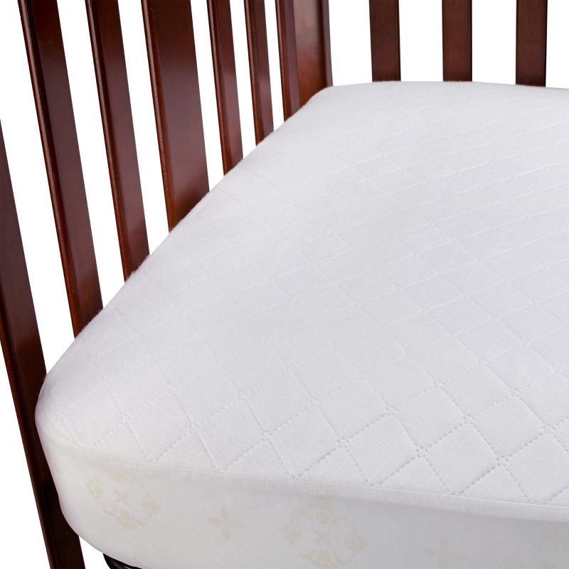 Carter's Waterproof Fitted Crib/Toddler Mattress Pad, 2 of 6