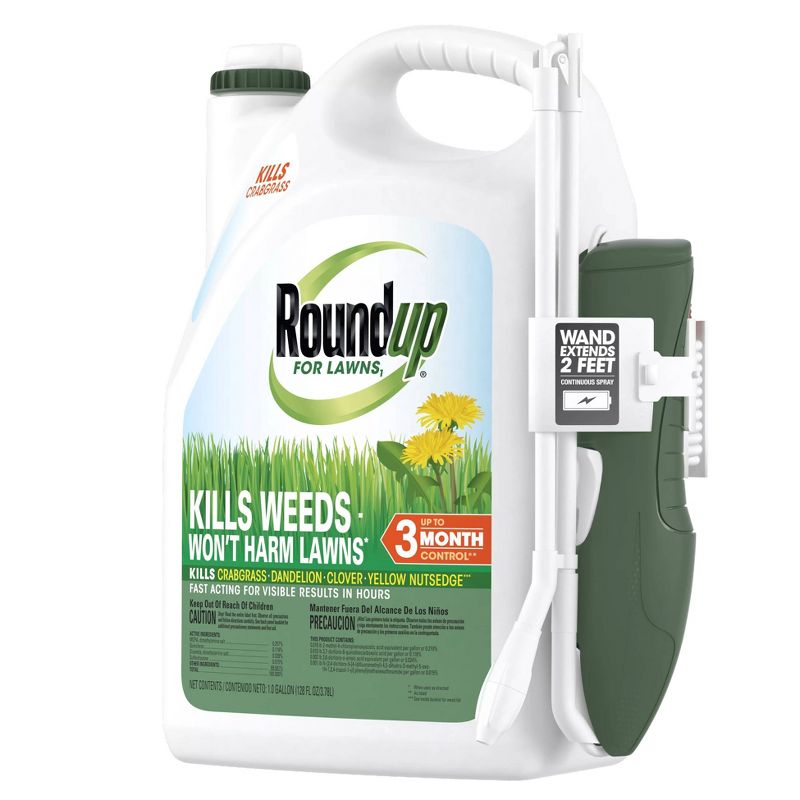 Roundup For Lawns Northern RTU Extended Wand Herbicide - 168oz, 5 of 7