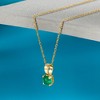 Pure Collection by Ross-Simons 0.22 Carat Emerald Pendant Necklace in 14kt Yellow Gold - 4 of 4