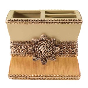 Avanti Braided Medallion Toothbrush Holder - 1 of 3
