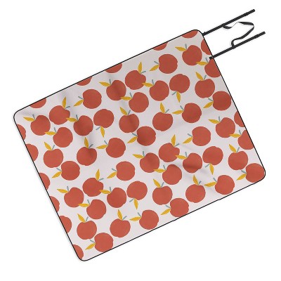 Hello Twiggs Red Apple Picnic Blanket - Deny Designs