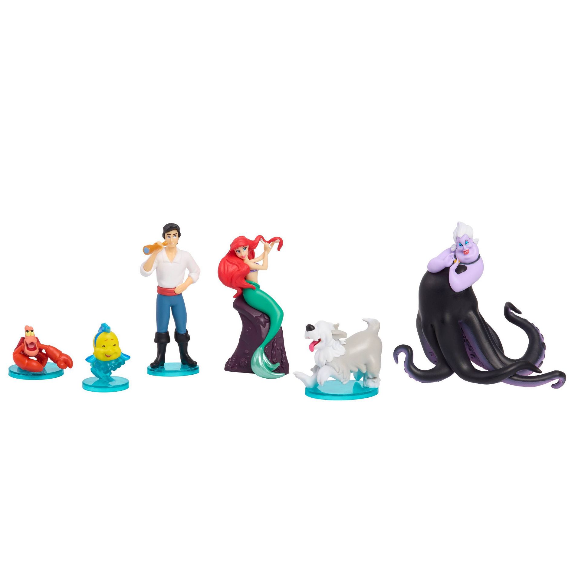 The Little Mermaid Action Figure Set