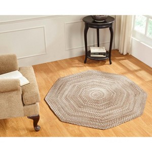 Ombre Collection 100% Cotton Chenille Super Soft & Plush Reversible Indoor Area Utility Rug - Better Trends - 1 of 4