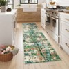 Modern Abstract Printed Carpet, Machine Washable, Soft Foldable, Non-Slip Backing - 4 of 4