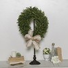 VIP Metal 28 in. Black Freestanding Wreath Holder - 3 of 4