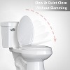 Whizmax Toilet Seat,Toilet Seat with Quick-Release And Quick-Attach, Plastic Toilet Seat with Soft Close, Never Loosen - 3 of 4