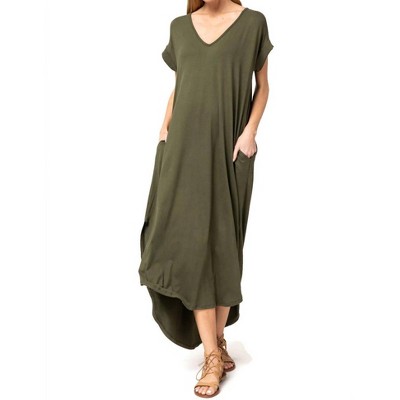 Women's Everyday Pocket Maxi Dress - entro