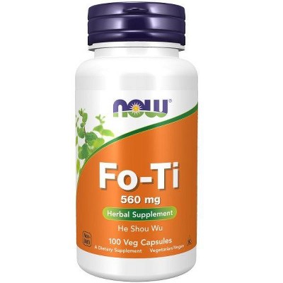 Fo-Ti 560mg by Now Foods  -  100 Capsule