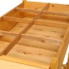 Okak Elevated Raised Garden Bed with Folding Storage Shelf Herb, Vegetable/Flower Planter, Outdoor & Indoor Use, 4 Colors - 2 of 4
