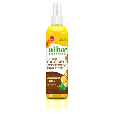 Alba Botanica Hawaiian Coconut Milk Leave-in Shampoo & Conditioner - 8 fl oz
