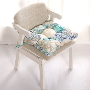 Atlantis 4-Piece Chair Pad Set – 18×18×2 Inches, Comfortable Furniture Cushions for Dining or Office by Greenland Home Fashions - 1 of 3