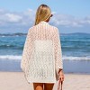 Women's Cozy Cove Crochet Beach Cover-Up Cardigan - Cupshe - 4 of 4