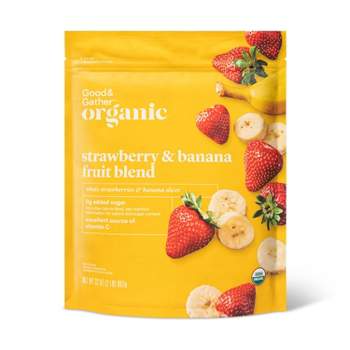 Organic Strawberry & Banana Frozen Fruit Blend - 32oz - Good & Gather™