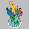 Women's Sesame Street Friends Make the World Go Round T-Shirt - 2 of 4