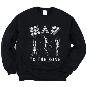 Simply Sage Market Women's Graphic Sweatshirt Bad To The Bone - 1 of 4