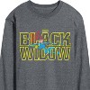 Men's - Marvel - Black Widow Type Long Sleeve Graphic T-Shirt - 2 of 4