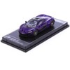 McLaren P1 Lantana Purple Metallic with Black Top "Hypercar League Collection" 1/64 Diecast Model Car by PosterCars - 3 of 3