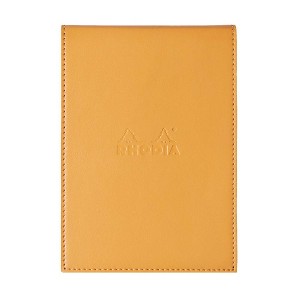 Rhodia Pad Holder with Pad 130 - 4 1/2 x 6 1/4 - Orange cover - 1 of 2