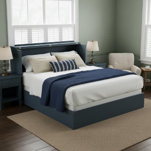 YOOCOZZ Full/Queen Size Murphy Bed with Large Drawer, USB Ports & Outlets - 1 of 4