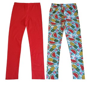 Just Love Girls Jeggings Leggings (Pack of 2) - 1 of 2