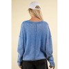 Women's Mineral Wash Sweater Pullover - VERY J - 3 of 4