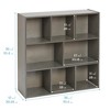 ECR4Kids Streamline 8-Compartment Storage Cabinet, 36in, 1 - 2 of 4