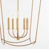 Quorum Lighting Mantle 5 - Light Chandelier in  Gold Leaf - 2 of 3