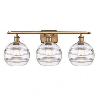 Rochester - 3 Light Bath Vanity In Industrial Style-10.88 Inches Tall and 28 Inches Wide