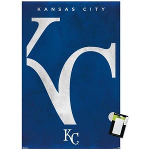 Trends International MLB Kansas City Royals - Logo 25 Unframed Wall Poster Prints - 1 of 4