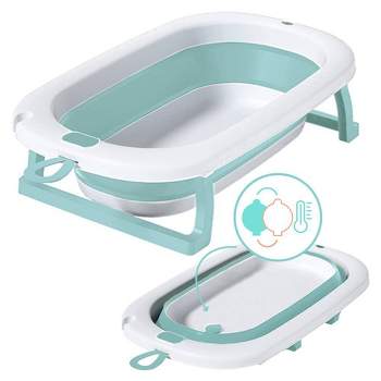 Portable PP Baby Shower Bathtub Dam Adjustable Baby Bath Accessories Save  Water Baffle Silicone Suction Cup Bathtub Separator