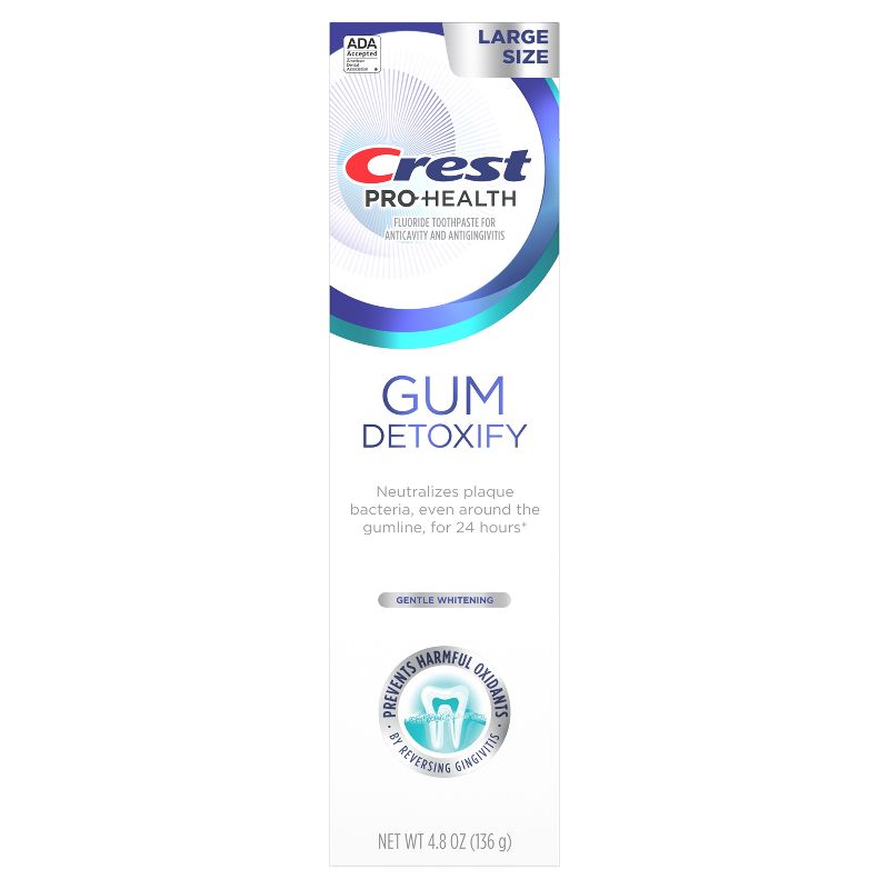 Crest Pro-Health Gum Detoxify Gentle Whitening Toothpaste - 4.8oz, 3 of 11