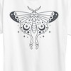Women's - Instant Message - Celestial Luna Moth Short Sleeve Graphic T-Shirt - 2 of 4