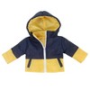 Sophia’s Two-Tone Jacket with Hood for 18" Boy Dolls, Navy/Yellow - image 2 of 4