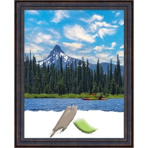 Amanti Art Dark Bronze Scoop Wood Picture Frame - 1 of 4