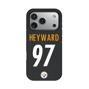 NFL Pittsburgh Steelers Players Game Tactic Bump Cell Phone Case for Apple iPhone 17 Series - 1 of 4