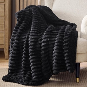 Bedsure Ultra-Plush Fleece Blanket - Warm Winter Blanket for Bed, Soft Home Decor Throw for Couch, All-Season Coziness - 1 of 4