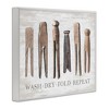 Stupell Industries Rustic Laundry Phrase Black Framed Giclee Art - 3 of 4