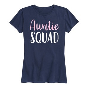 Women's - Instant Message - Auntie Squad Short Sleeve Graphic T-Shirt - 1 of 4