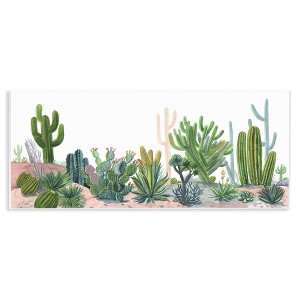 Stupell Industries Varied Desert Vegetation Cacti, 17" x 7" - 1 of 4