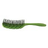 Bass Brushes BIO-FLEX Detangler Hair Brush Patented Pure Plant Handle Flexible Nylon Pins - 4 of 4