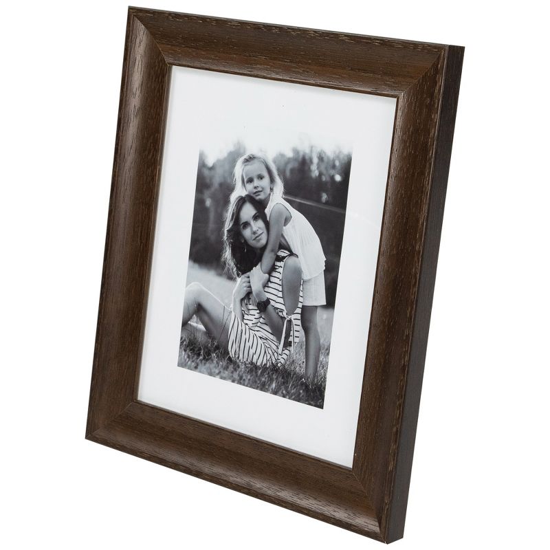 Northlight Wooden Picture Frames for 8" x 10" Photo - Dark Brown - Set of 2, 4 of 9