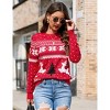 Coolmee Sweaters for Women Fall Fashion Long Sleeve Crewneck Pullover Lantern Knit Sweater Tops - 4 of 4