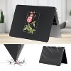 SaharaCase HybridFlex Arts Case for Apple MacBook Pro 13" Laptops Black Rose (LT00025) - 4 of 4